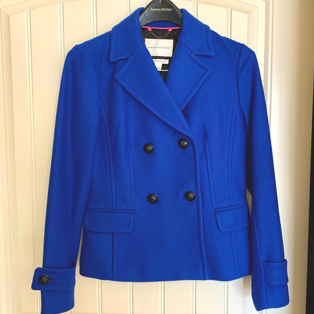 Banana Republic wool pea coat
